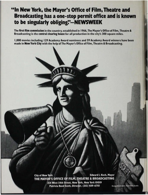 One of a selection of stills from inside the issue