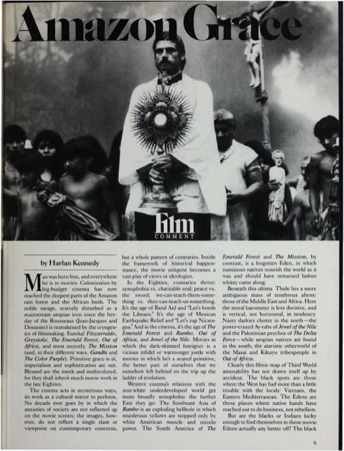 One of a selection of stills from inside the issue