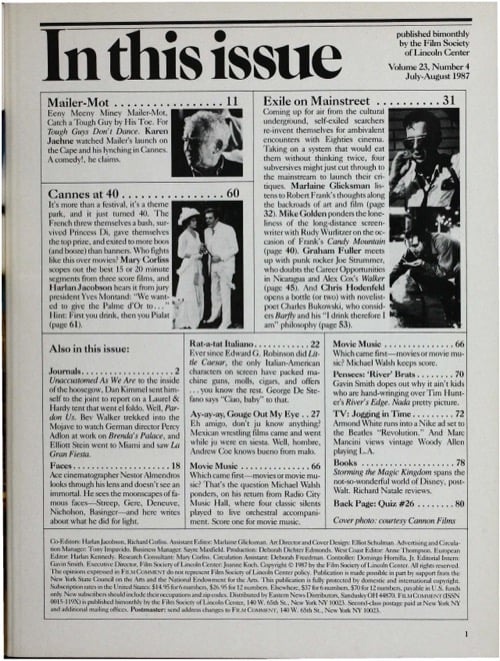 One of a selection of stills from inside the issue