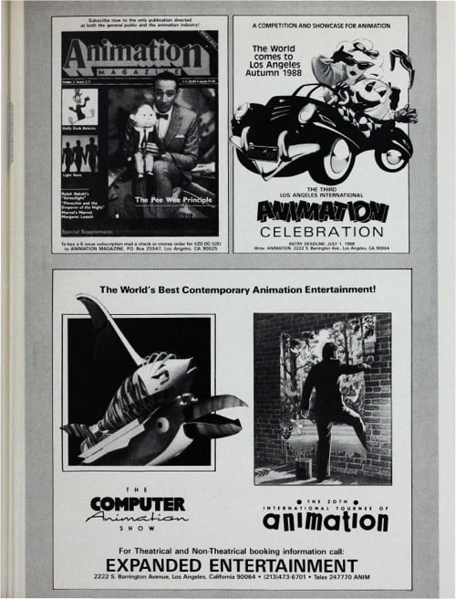 One of a selection of stills from inside the issue