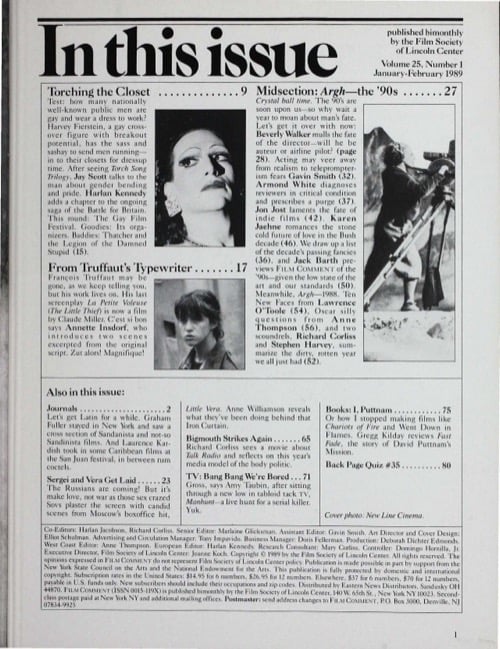 One of a selection of stills from inside the issue