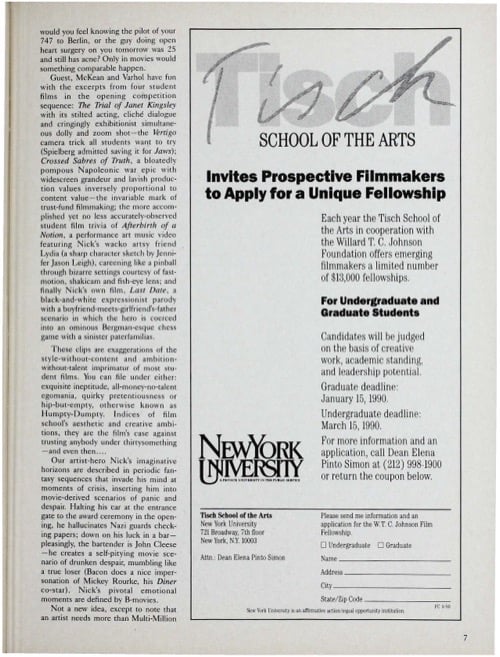 One of a selection of stills from inside the issue