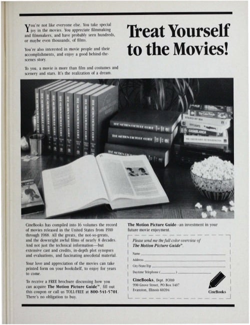 One of a selection of stills from inside the issue