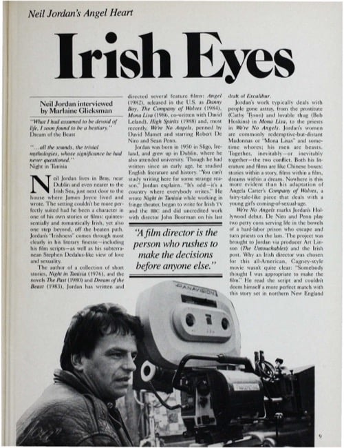 One of a selection of stills from inside the issue