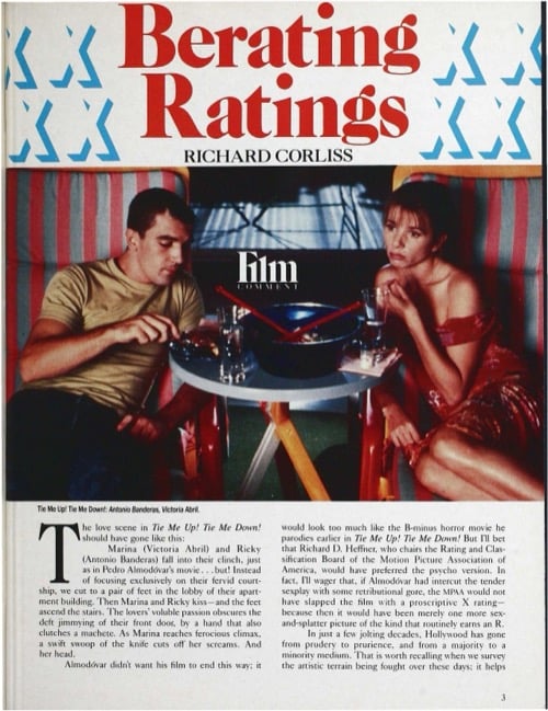 One of a selection of stills from inside the issue