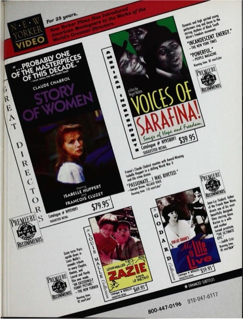 One of a selection of stills from inside the issue