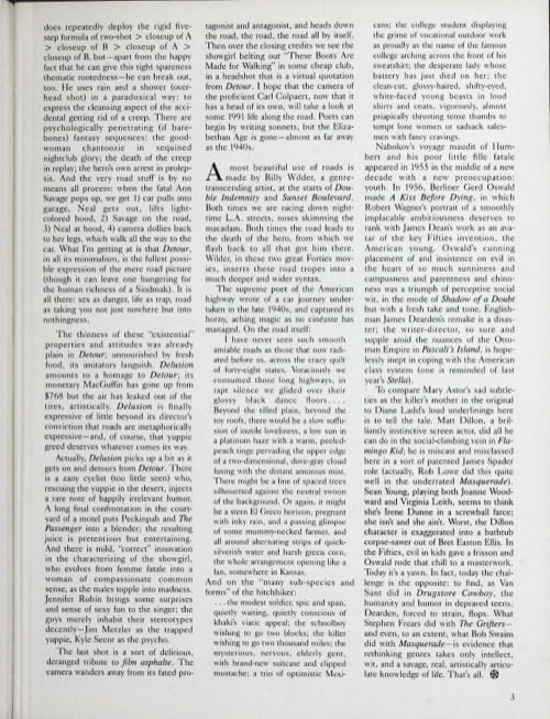 One of a selection of stills from inside the issue