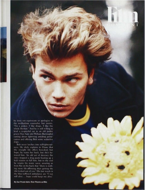 One of a selection of stills from inside the issue