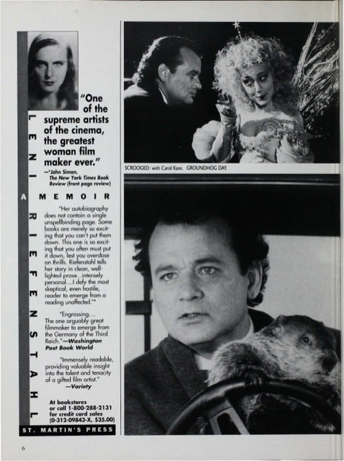 One of a selection of stills from inside the issue