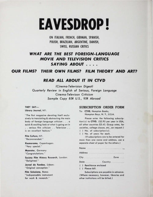 One of a selection of stills from inside the issue