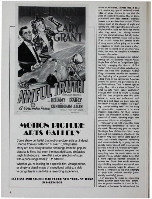 One of a selection of stills from inside the issue