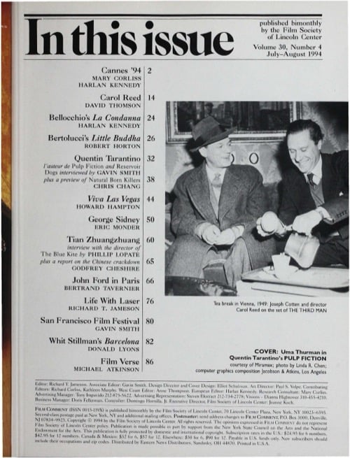 One of a selection of stills from inside the issue