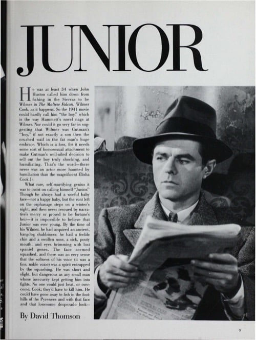 One of a selection of stills from inside the issue