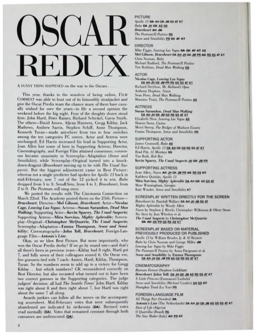 One of a selection of stills from inside the issue