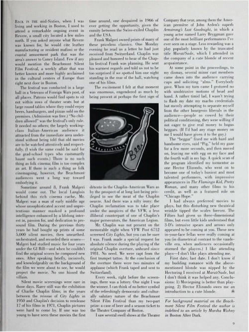 One of a selection of stills from inside the issue