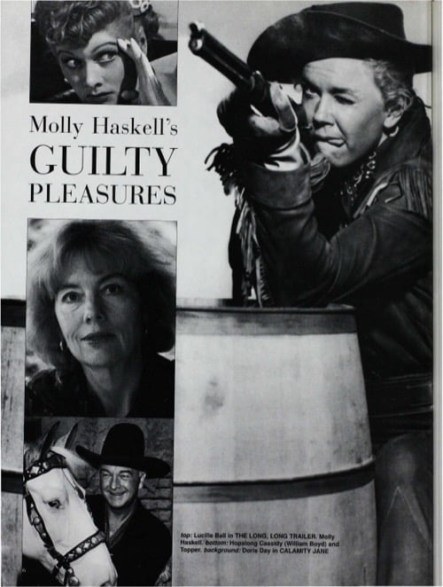 One of a selection of stills from inside the issue