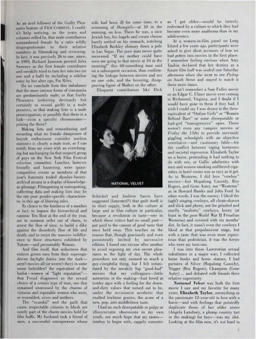One of a selection of stills from inside the issue