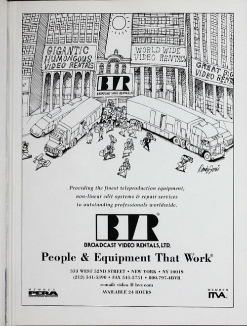 One of a selection of stills from inside the issue