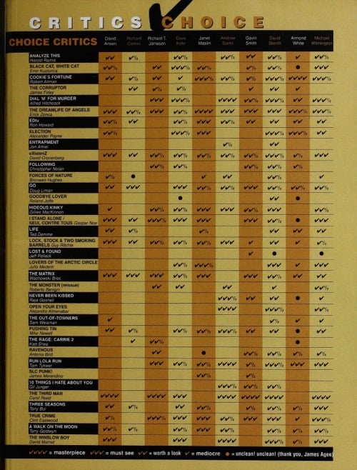 One of a selection of stills from inside the issue