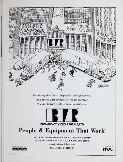 One of a selection of stills from inside the issue