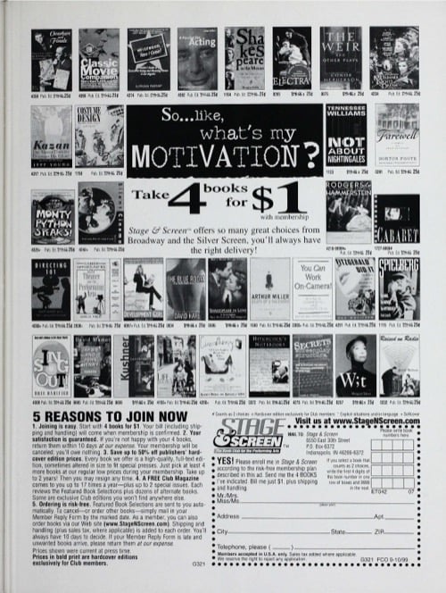 One of a selection of stills from inside the issue