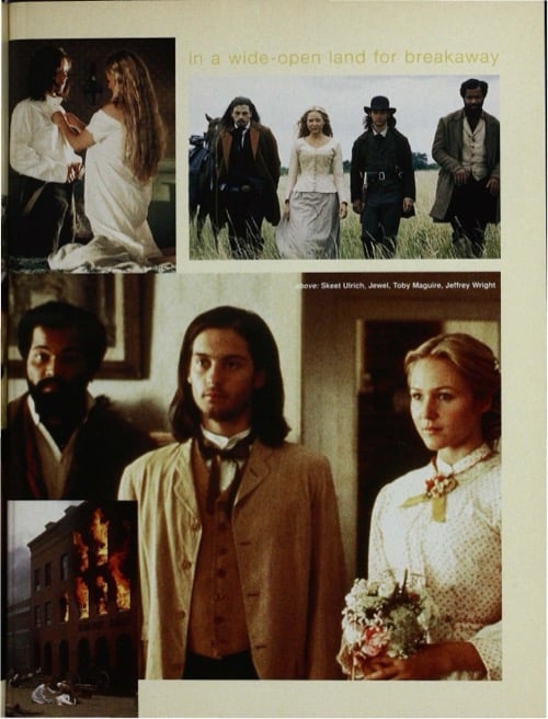 One of a selection of stills from inside the issue