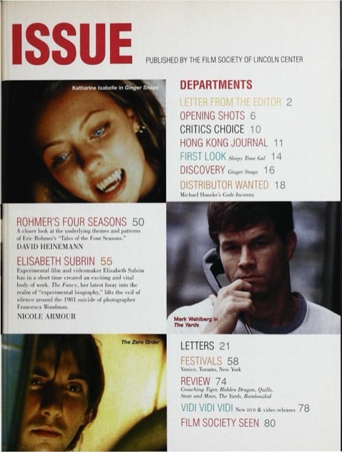 One of a selection of stills from inside the issue
