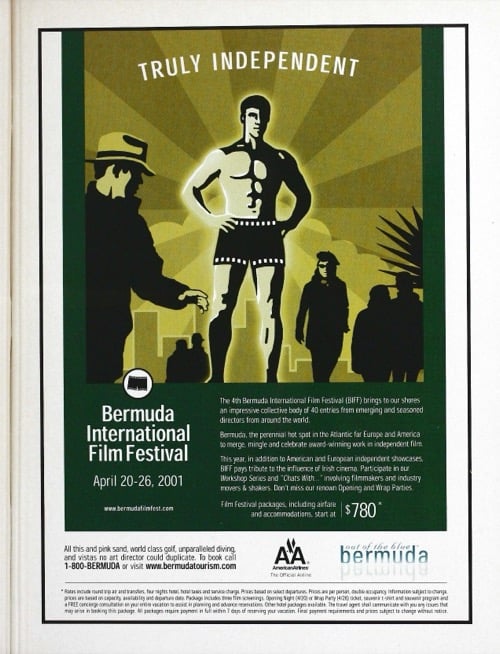One of a selection of stills from inside the issue
