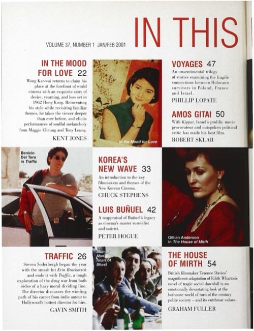 One of a selection of stills from inside the issue