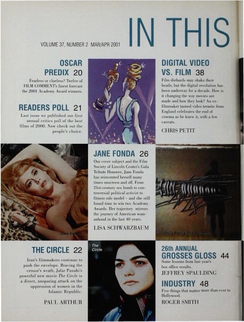 One of a selection of stills from inside the issue
