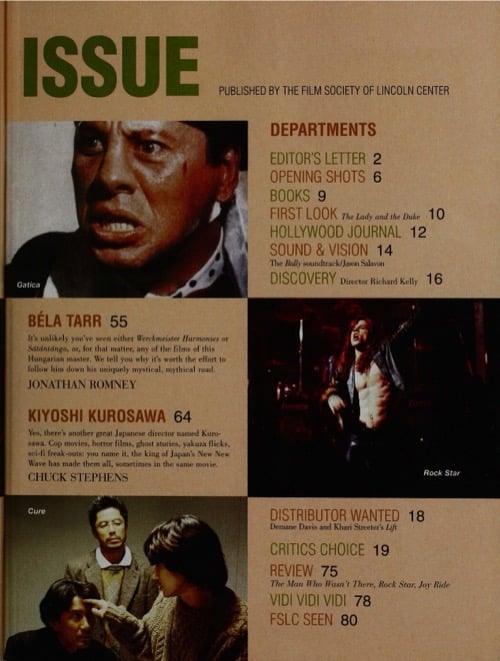One of a selection of stills from inside the issue