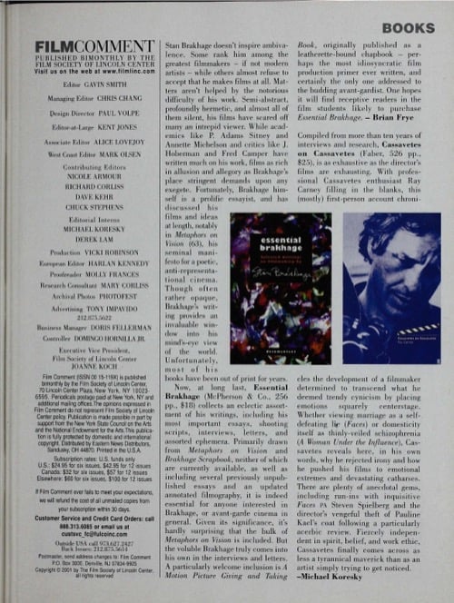 One of a selection of stills from inside the issue