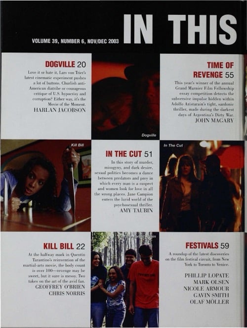 One of a selection of stills from inside the issue