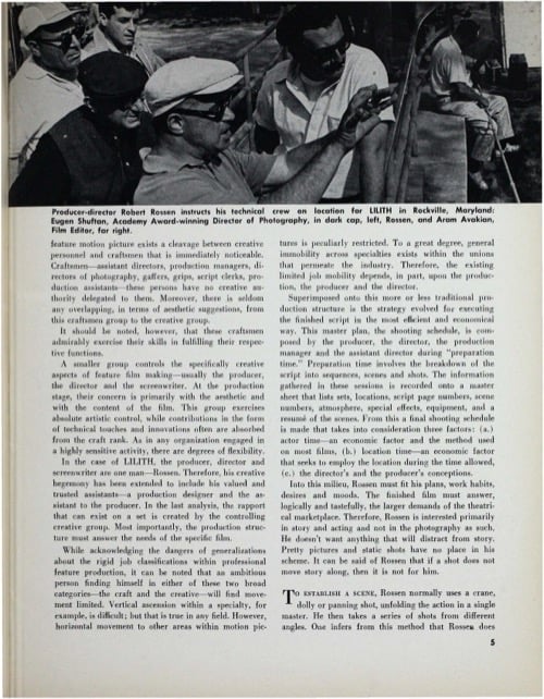 One of a selection of stills from inside the issue