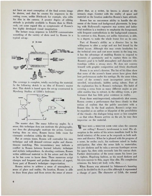 One of a selection of stills from inside the issue