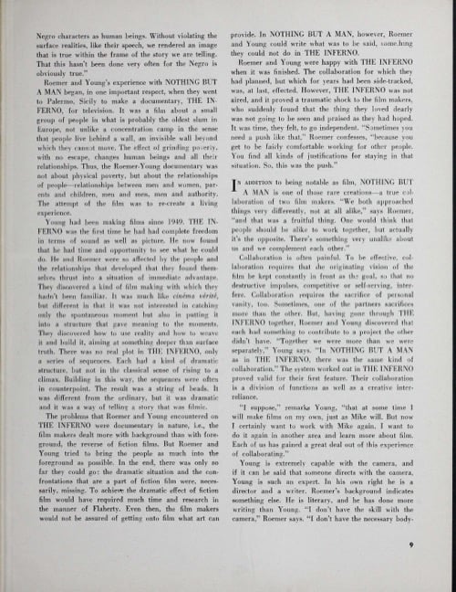 One of a selection of stills from inside the issue