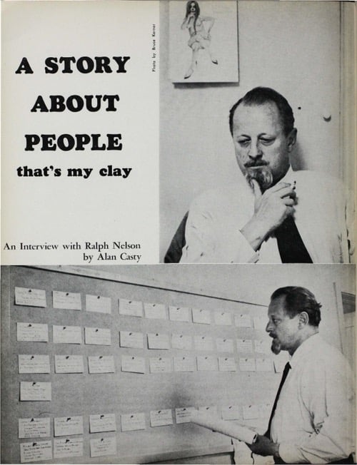 One of a selection of stills from inside the issue