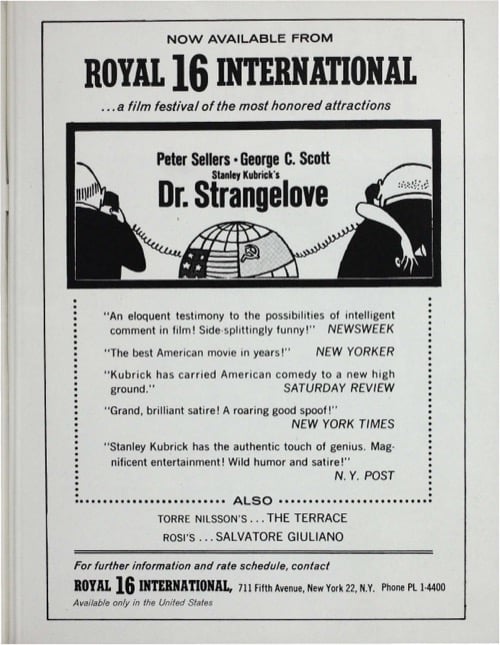 One of a selection of stills from inside the issue