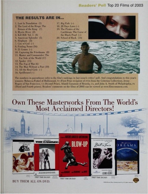 One of a selection of stills from inside the issue