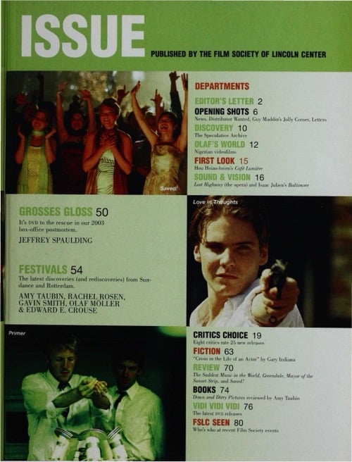 One of a selection of stills from inside the issue