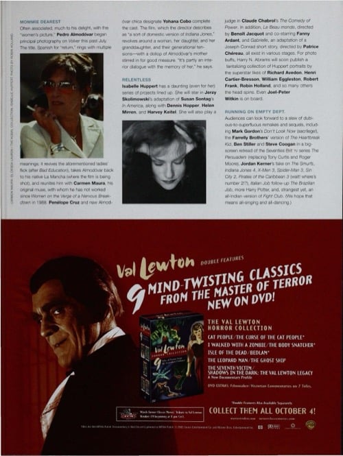 One of a selection of stills from inside the issue