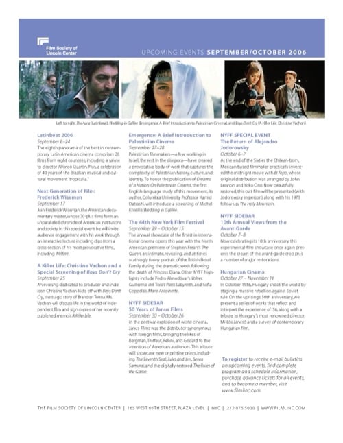 One of a selection of stills from inside the issue