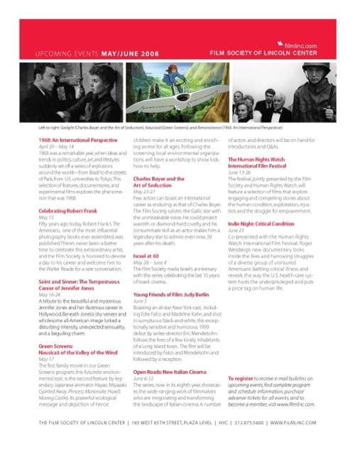 One of a selection of stills from inside the issue