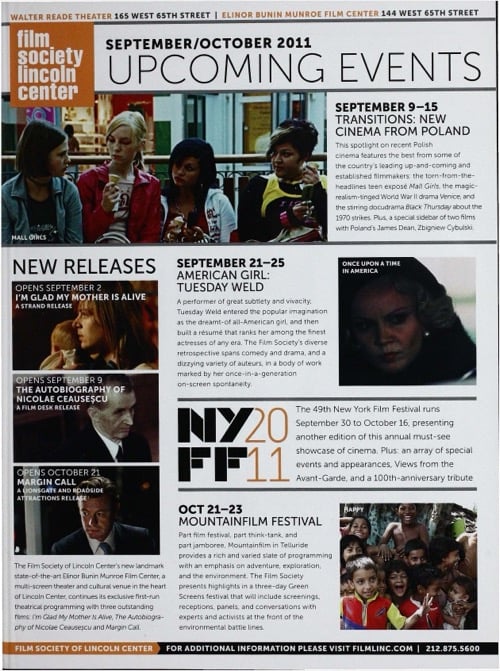 One of a selection of stills from inside the issue