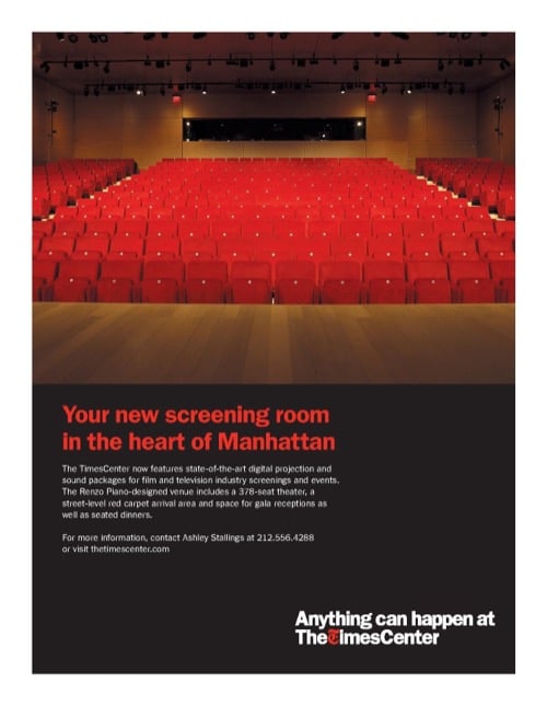 One of a selection of stills from inside the issue