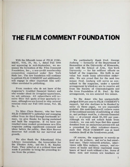 One of a selection of stills from inside the issue