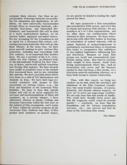One of a selection of stills from inside the issue