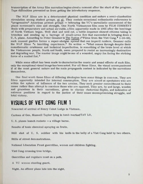 One of a selection of stills from inside the issue