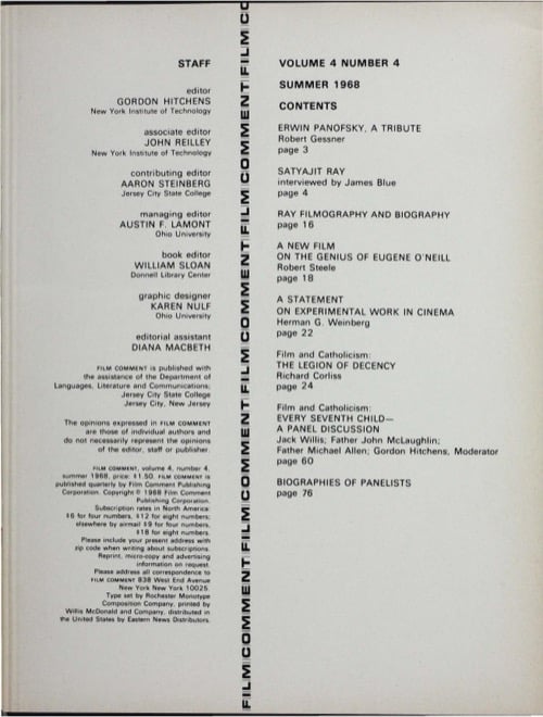 One of a selection of stills from inside the issue