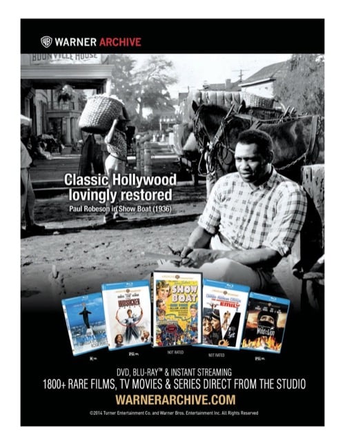 One of a selection of stills from inside the issue